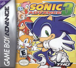 Sonic Advance 3 (Europe) (En,Ja,Fr,De,Es,It) (Beta) Cover